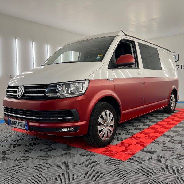 Covering biton rouge et blanc - t6 Volkswagen transporter - 3M Bordeaux France